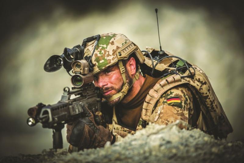 -	 نظام الجندي المستقبلي Gladius. الصورة: Rheinmetall