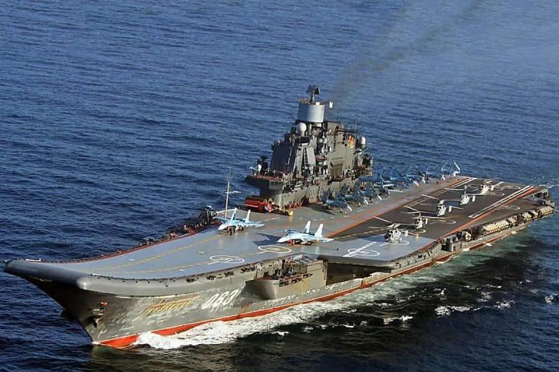  -	Admiral Kuznetsov هي حاملة الطائرات الوحيدة قيد الخدمة لدى البحرية الروسية. -	الصورة: Rosoboronexport  