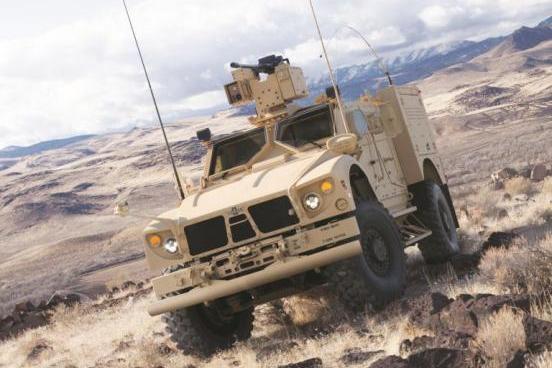 العربة الهجومية M-ATV Assault الأكثر متانة وقدرة على المناورة في فئتها. الصورة: Oshkosh