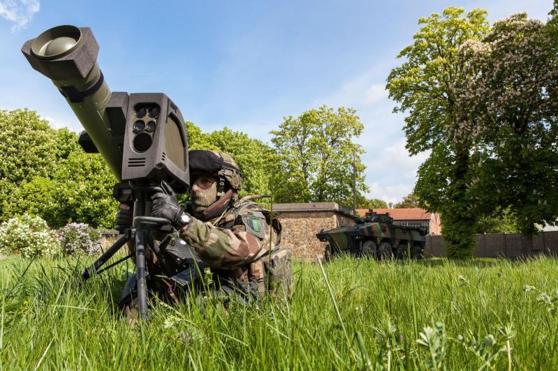  «صاروخ المدى المتوسط» Missile Medium Range (MMP) الفرنسي، والذي سيخلف الصاروخ Milan. الصورة: MBDA
