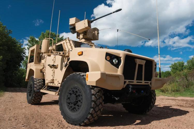 العربة التكتيكية الخفيفة المشتركة JLTV. الصورة: Oshkosh