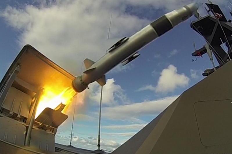 الصاروخ البحري الضارب العالي الدقّة NSM. الصورة: Kongsberg