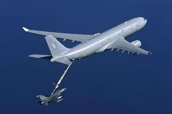 طائرة الصهريج والنقل A330 MRTT. الصورة: Airbus