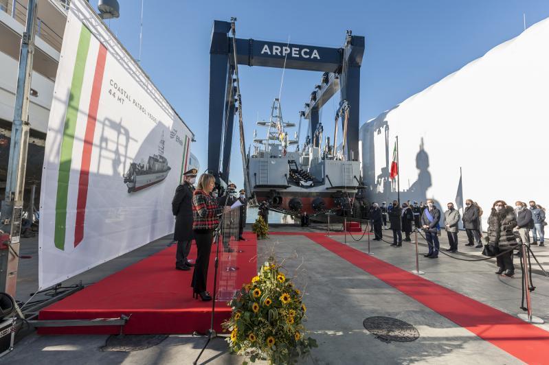 “Tenente Petrucci” is crewed by 23 people 