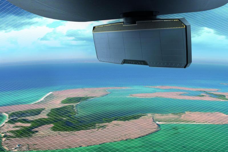 رادار المراقبة المتعدِّد الأدوار Searchmaster. الصورة: Thales