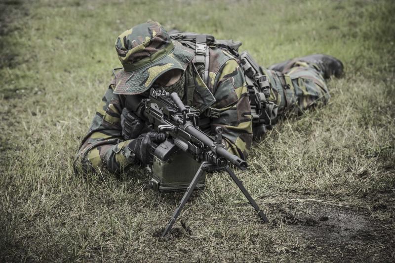 الرشّاشٌ الخفيف Minimi الذي طوَّرته شركة FN Herstal