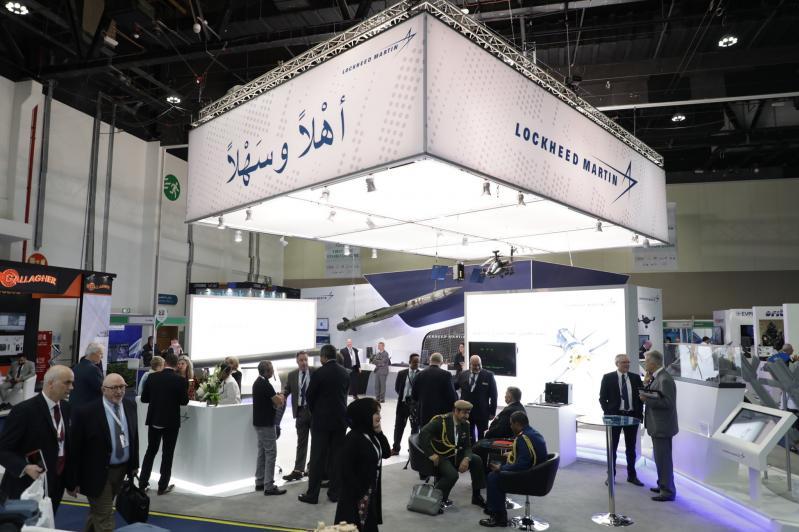جناح  Lockheed Martin في IDEX 2019