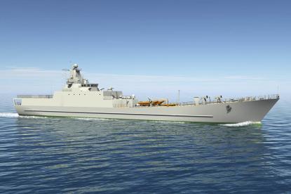 Project 21810 medium landing ship