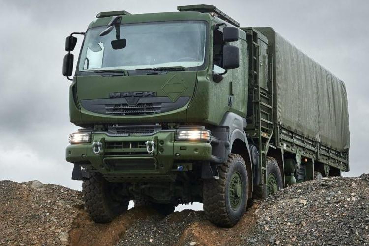 An MSVS truck during mobility trials Credits: Canadian Army Today