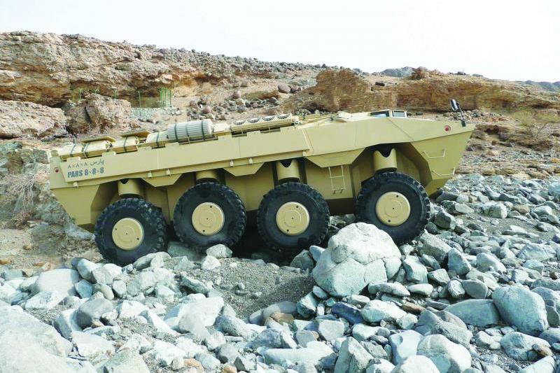 عربة القتال المدرّعة المدولبة PARS 8x8. الصورة: FNSS