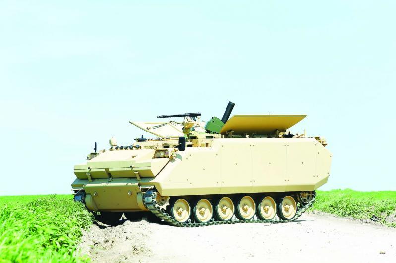 نظام الهاون الذاتي الدفع عيار 120 ملم مركّباً على عربة القتال المدرّعة ACV-19 SPM. الصورة: FNSS