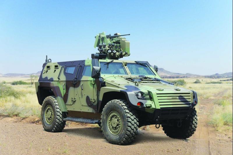العربة المدرّعة المدولبة التكتيكية COBRA II. الصورة: OtoKar
