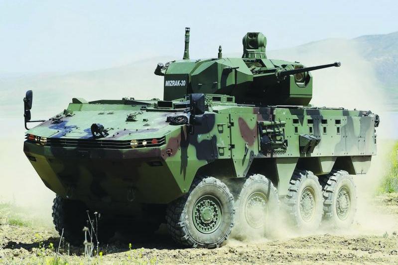 العربة التراكبية المدرّعة ARMA 8x8 صنع OtoKar