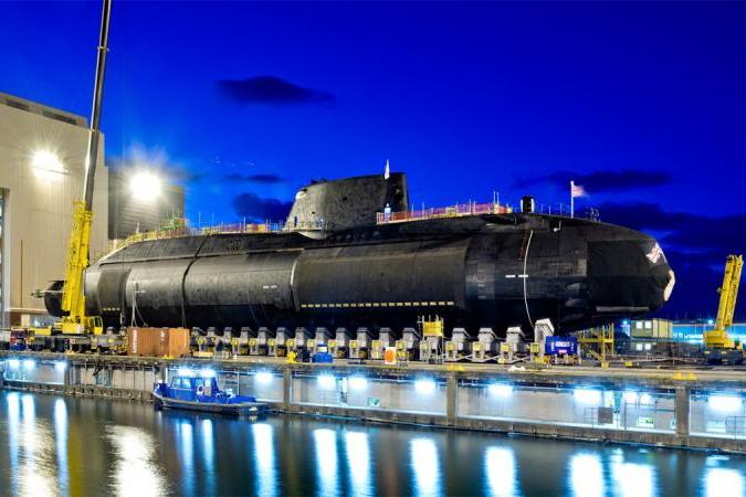  تم تجهيز الغواصة فئةASTUTE CLASS البريطانية بساريات فوتونية من انتاج «تاليس» Thales