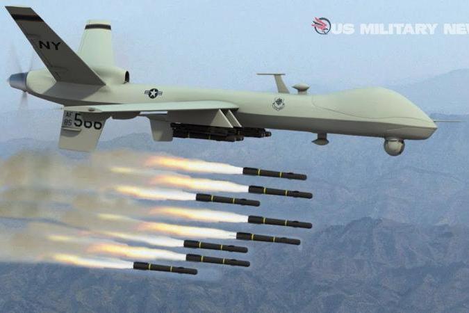 بالتوازي معMQ-1،  طورت GA-ASI  الطراز الأكبر والأكثر تعقيداً MQ-9 Reaper، والذي تم تصميمه منذ البداية للاضطلاع بمهام الاستخبار والمراقبة والاستطلاع ISR واستخدام الإجراءات المضادة