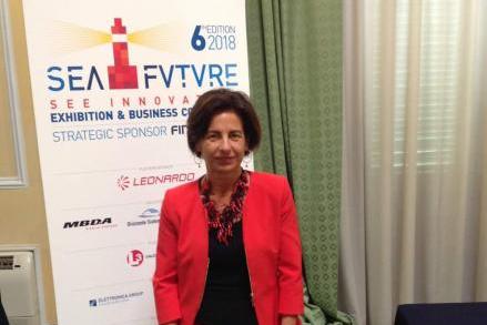 Mrs. Cristiana Pagni, President of Italian Blue Growth Srl, SeaFuture organizers