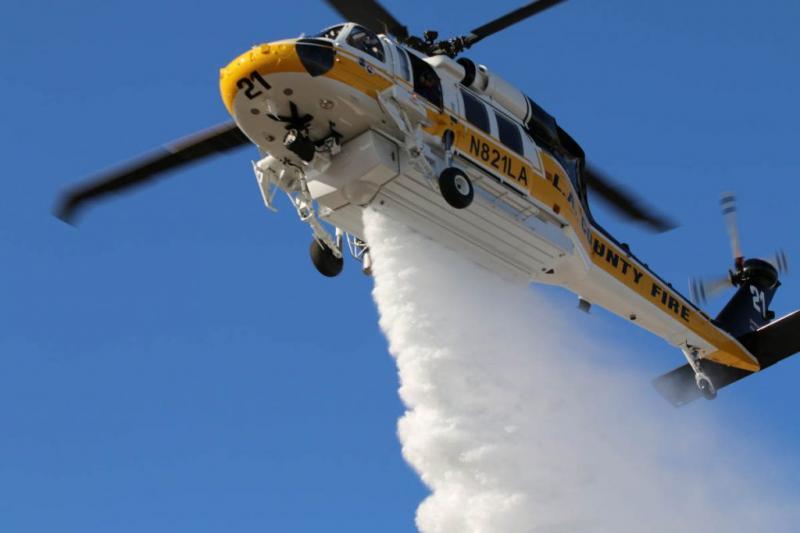  طوافة Sikorsky S-70i الجديدة لمكافحة الحرائق من الجو.  الصورة: Lockheed Martin