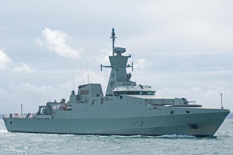 فرقيطة من فئة «الخريف» تابعة البحرية السلطانية العُمانية. الصورة: BAE Systems