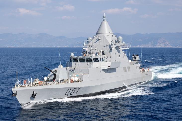 ستزود مجموعة Elettronica «سفن الدورية البعيدة عن الشاطئ» OPV القطرية بجيلٍ جديد من أطقم «الحرب الإلكترونية»  البحريّة المدمجة. الصورة: Fincantieri