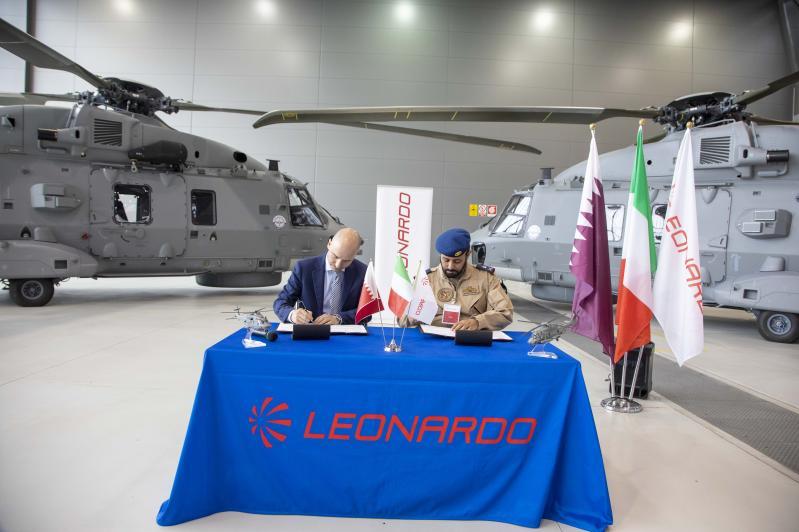 delivery ceremony NH90NFH Qatar 