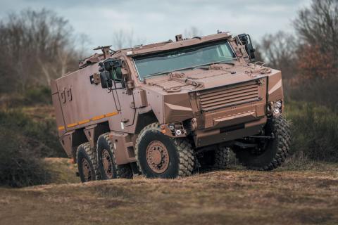 “SCORPION programme: GRIFFON and JAGUAR order under 2019–25 Military Programming Law awarded to EBMR consortium”. Photography : copyright Nexter.