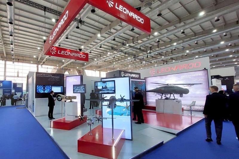 جناح شركة Leonardo في المعرض