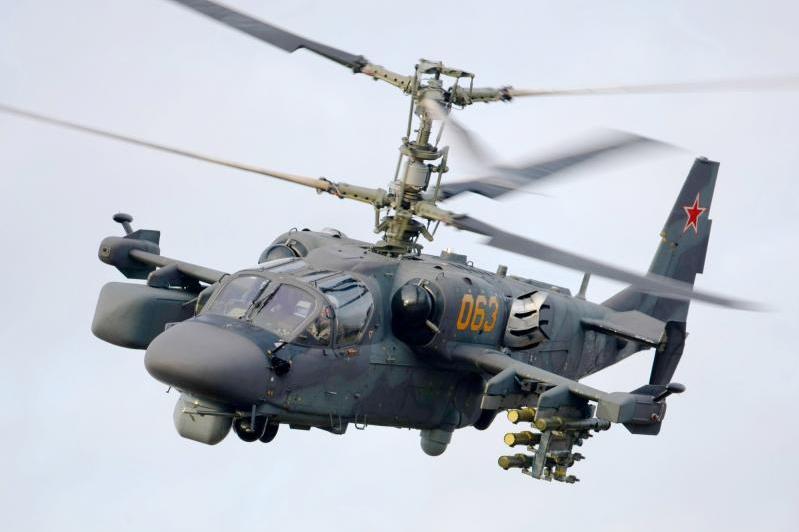 الطوافة الروسية KA52 ALLIGATOR. الصورة: Rosoboronexport