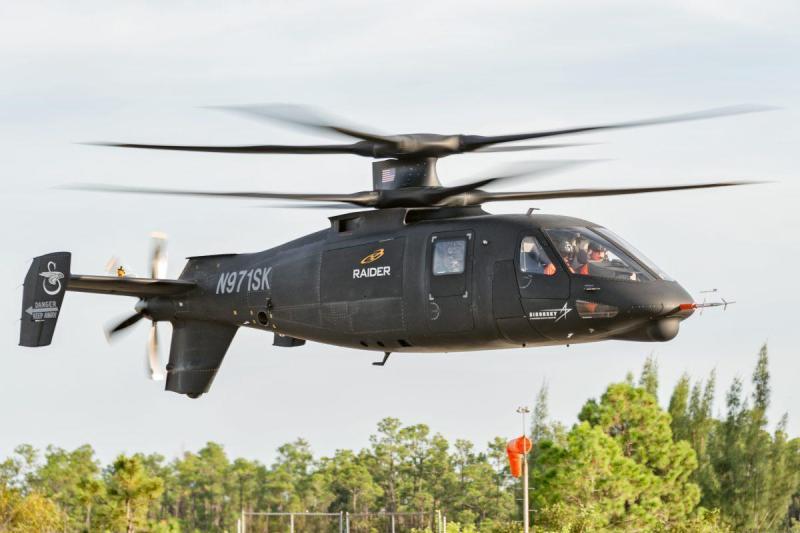 الطوافة المستقبلية S-97 Raider . الصورة: Lockheed Martin