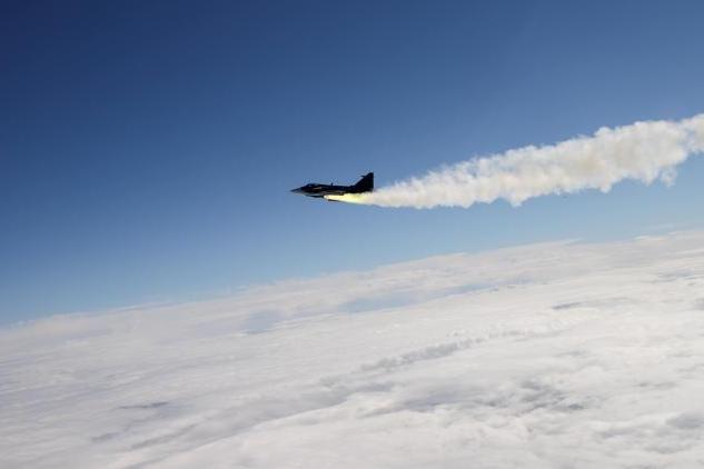 Gripen E Meteor launch