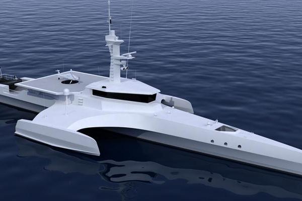 زورق الدورية Ocean Eagle صنع CMN الذي يتميز أو يتماشى مع الطلبات المتنامية للجيل التالي من منصات MCMVs بأكلاف متدنية في الحيازة والتشغيل