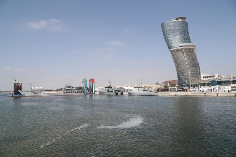 First batch of naval vessels arrives in Abu Dhabi for NAVDEX 2023