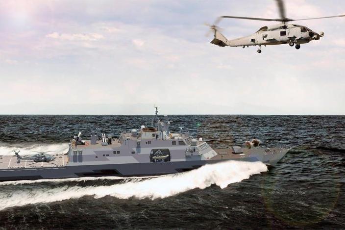 -	«تقوم المملكة العربية السعودية حالياً بتنفيذ أشغال بقيمة 10 مليارات دولار مع شركة Lockheed Martin Marinette Shipyard لصالح البحرية وخفر السواحل وبخاصة برنامج «سفينة القتال السطحي المتعددة المهام» Multi Mission Surface Combatant (MMSC) الأكثر قيمة، للاستحواذ على أربع فرقاطات تستند إلى تصميم سفينة القتال الساحلية الأميركية فئة Freedom