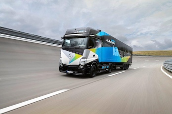 The Mercedes-Benz eActros LongHaul