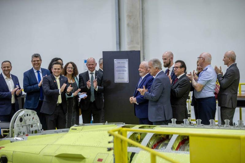 Gripen E production line inaugurated in Brazil
