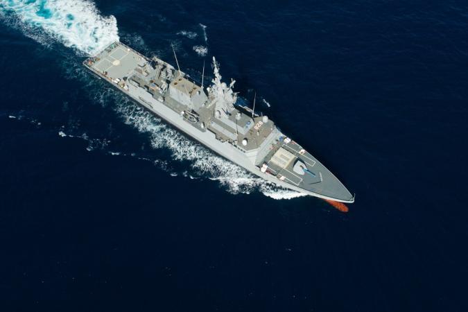 تشارك Navantia في برنامج فرقيطة الدورية الأوروبية EPC وتبدو في الصورة فرقيطة Avante 2200
