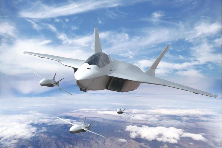صورة فنية ل"نظام طائرة القتال المستقبلية"