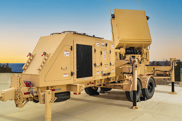 رادار GhostEye MR المتقدم للدفاع الجوي والصاروخي للمدى المتوسط. الصورة: Raytheon