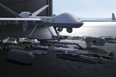 تتميز MQ-9B من GA-ASI بأنها متعددة الاستخدامات وتحمل مجموعة واسعة من الأسلحة لدعم مجموعة متنوعة من المهام