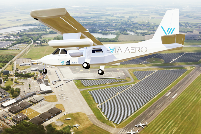  تواصل EVIA AERO دعم Cranfield Aerospace Solutions بطلبات لشراء 15 مجموعة تعديل للهيدروجين وعشر طائرات ذات الـ 19 مقعداً.