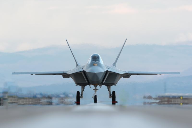 المقاتلة التركية المستقبلية من الجيل الخامس TF-X، وهي قيد التطوير حالياً من قِبل شركة Turkish Aerospace Industries