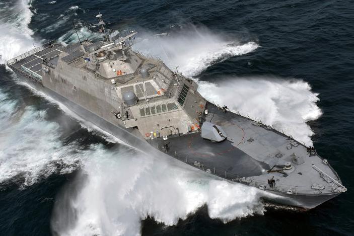 سفينة القتال الساحلية (LCS) من فئة Freedom صنع Lockheed Martin