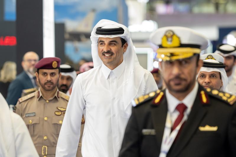 خلال جولة صاحب السّمو الشيخ تميم بن حمد آل ثاني، أمير البلاد المفدّى والقائد العام للقوات المسلحة القطرية (حفظه الله ورعاه)