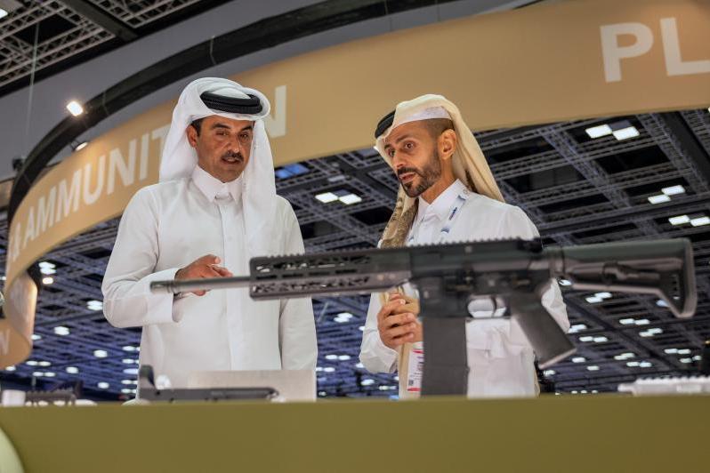 خلال جولة صاحب السّمو الشيخ تميم بن حمد آل ثاني، أمير البلاد المفدّى والقائد العام للقوات المسلحة القطرية (حفظه الله ورعاه)