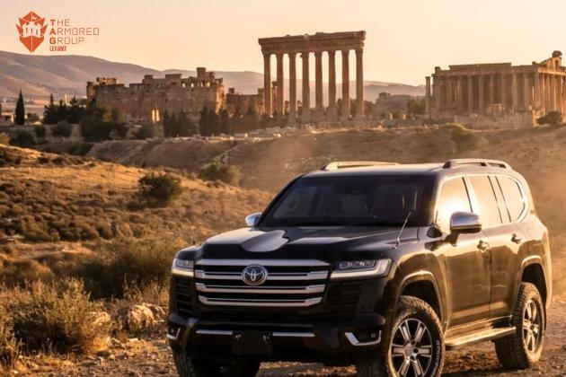 The first Armored Toyota Land Cruiser 300 VR7 built in Lebanon