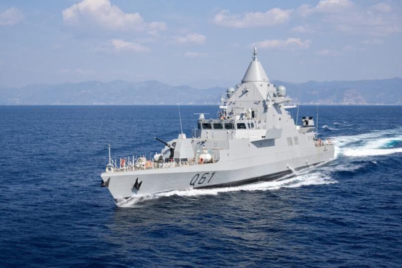 - تقدم شركة Fincantieri تصميم زورق دورية بحرية «مشيرب» «Musherib» الذي يتوافق مع قواعد RINAMIL زورق دورية سريع (FPV)