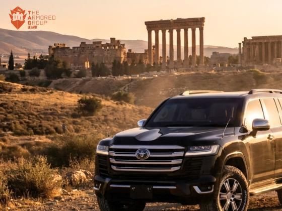 The first Armored Toyota Land Cruiser 300 VR7 built in Lebanon