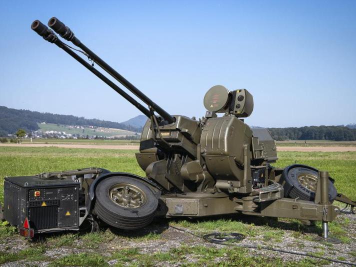 مدفع أورليكون المضاد للطائرات GDF-009 . الصورة: Rheinmetall