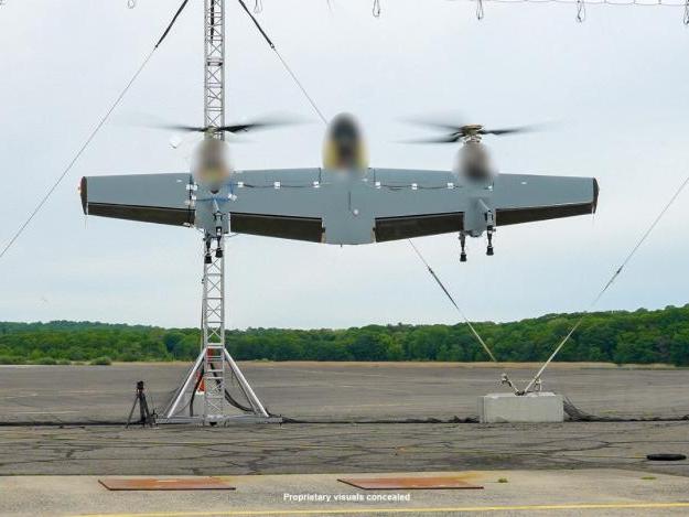 Sikorsky’s Nomad 100 built for the DARPA EVADE program undergoes initial flight testing. Proprietary visuals concealed. Photo courtesy Sikorsky, a Lockheed Martin company.