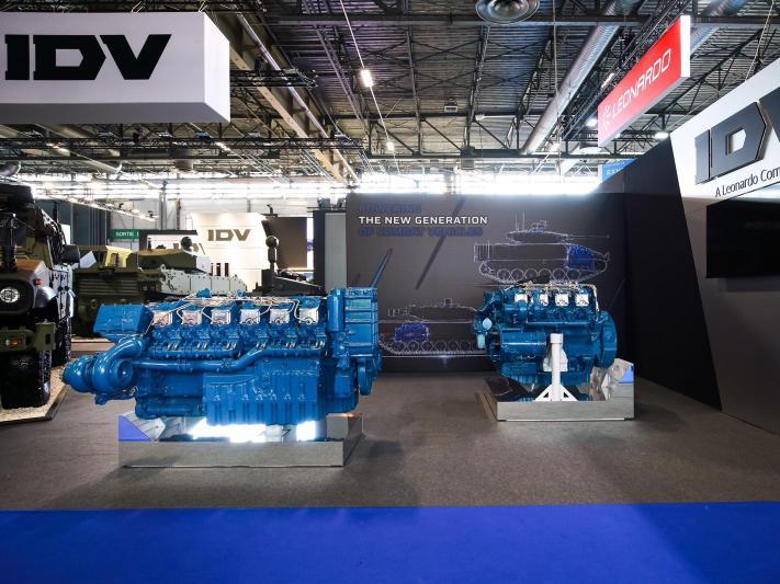 IDV showcases Next-Generation Combat Vehicle Engines at Eurosatory 2026